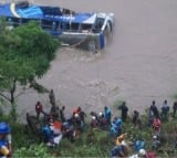 Landslide sweeps away two passenger bus into Trishuli River In Nepal