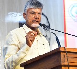 CM Chandrababu comments on touching his feet