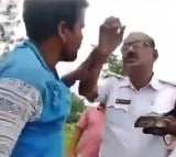 Telangana traffic cop transferred for manhandling, abusing driver