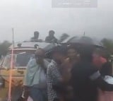 NDRF airlifts 28 workers caught in flood waters of Peddavagu project