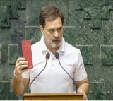 Preface of 'Constitution' copy that Rahul flashes faults Nehru's policy, Emergency