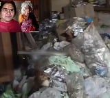 Mother and daughter lives amid 4 tonne garbage 