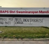 Another Hindu temple in Canada vandalised, MP calls for action