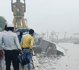 INS Brahmaputra Severely Damaged In Fire Lying On Its Side 