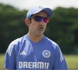 Team India coach Gambhir on duty