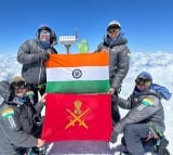 2 Indian military teams plant tri-colour on Mt. Elbrus in multinational military 'Climb for Peace' event
