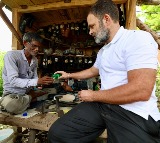 Rahul Gandhi sends shoe stitching machine to Sultanpur cobbler