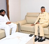 AP Dy CM Pawan Kalyan met CM Chandrababu in state secretariat 