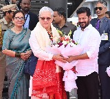 CM Revanth Reddy welcomes new governor