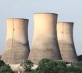 KTPS old plant cooling towers demolished