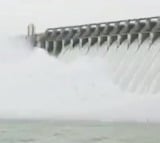 Telangana: 22 crest gates of Nagarjuna Sagar opened to release floodwater