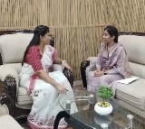 Viveka daughter Dr Suneetha Reddy met AP Home Minister Anitha