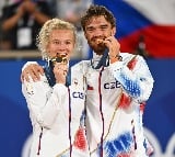 Czech duo Siniakova and Machak wins gold in Paris Olympics Tennis mixed doubles event