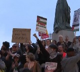 Anti-racism protesters take to streets in UK after days of unrest