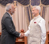 S Jaishankar meets Maldives President Muizzu