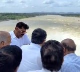 DK Shivakumar Inspects Tungabhadra Dam