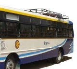 APSRTC bus met with an accident