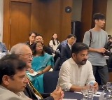 Revanth Reddy touring in South Korea