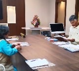 Suneetha Krishnan met AP CM Chandrababu in Amaravathi