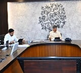 Chandrababus review of departments managed by Nara Lokesh