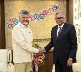 CM Chandrababu held meeting with TATA Sons Chariman Natarajan Chandrasekaran