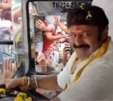 Balayya drove the new RTC bus