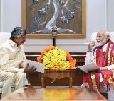 AP CM Chandrababu met PM Modi in Delhi