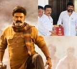 Invitation for Chiranjeevi to attend Balakrishna golden jubilee