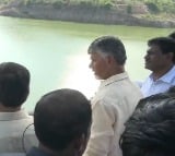 CM Chandrababu visits Somasila Project