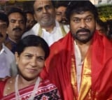 Chiranjeevi in Tirumala