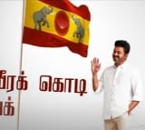 Actor Vijay launches his political party flag