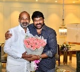 Bandi Sanjay wished Chiranjeevi on his birth day