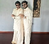 Ram Charan shares adorable photo on his father Chiranjeevi birthday