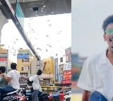 Viral stunt of money toss in Hyderabad traffic sparks outrage