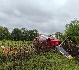 Helicopter crashed in Pune district enroute to Hyderabad from Mumbai