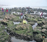 Vizag RK Beach Sea went back nearly 400 meters