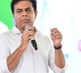 KTR criticized that there are more families who shed tears than farmers who got loan waivers