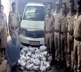 Smuglur Caught At Sangareddy District with 83 kgs Ganja