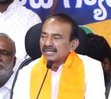 Etala Rajendar warning to revanth reddy over hydra demolitions