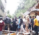 Four people died in landslide incident in Vijayawada