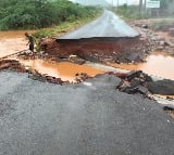 Traffic jam between Hyderabad and Vijayawada High way