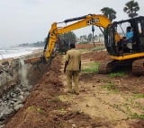 demolitions in vijayasai reddy daughter occupied place