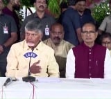 CM Chandrababu press meet along with union minister Shivraj Singh Chouhan