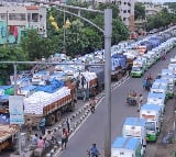 Distribution of 1,200 truckloads of relief material underway in Vijayawada