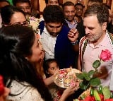 Rahul Gandhi Gets Warm Welcome In Dallas