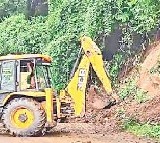 Landslides In Chinthapally Agency in Alluri District