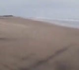 Sea Has Receded By About 50 Meters At Uppada Beach