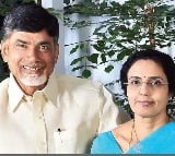 Bhuvaneswari came to Vijayawada to meet Chandrababu