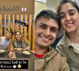 Ira Khan-Nupur Shikhare gorge on Ramen in Japan