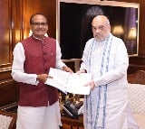 Shivaraj Singh gave report to Amit Shah on Ap telangana floods